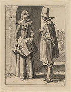 Two Figures in Costume