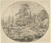 The Landscape with the Wooden Bridge