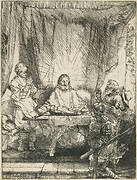 Christ at Emmaus: the Larger Plate