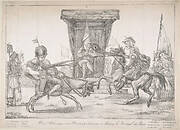 Polemical Duel between Lady Quotidienne and Sir Journal de Paris