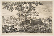 Deer hunt, from 'Animal hunts' (Chasses à différents animaux)
