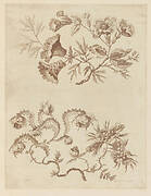 Flower Boughs, from "Recueil de Differentes Fleurs de Fantaisie Dans le Goût Chinois"